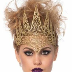 Leg Avenue Royal Crown Diecut Gold Costume Accessory