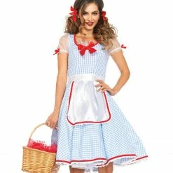 Leg Avenue Kansas Sweetie Classic Wizard Of Oz Dorothy Costume Costumes