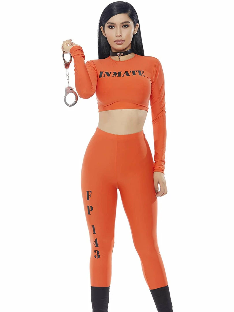 Forplay Inmate Prisoner Costume Set 1 Forplay Inmate Prisoner Costume Set