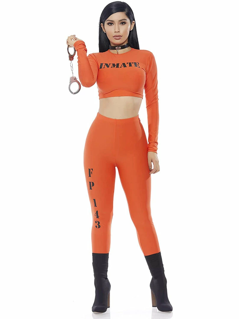 Forplay Inmate Prisoner Costume Set 3 Forplay Inmate Prisoner Costume Set