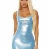 Forplay Costumes High School Reunion Women's Blue Romy Style 90s Movie Costume