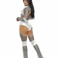 Forplay Heart Of Tin Sexy Womens Tin Man Fancy Dress Costume Costumes
