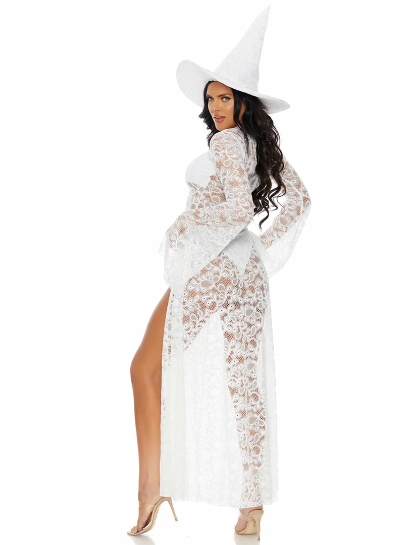 Forplay What A Witch White Wicker Sexy Witch Costume 3 Forplay What A Witch White Wicker Sexy Witch Costume