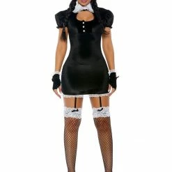 Forplay Woman Crush Wednesday 3 Piece Wednesday Addams Costume 9 Forplay Woman Crush Wednesday 3 Piece Wednesday Addams Costume