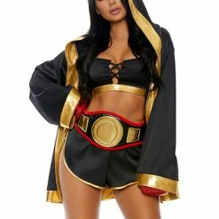 Forplay Womens Sexy Knock Out Champ TKO Boxer Costume