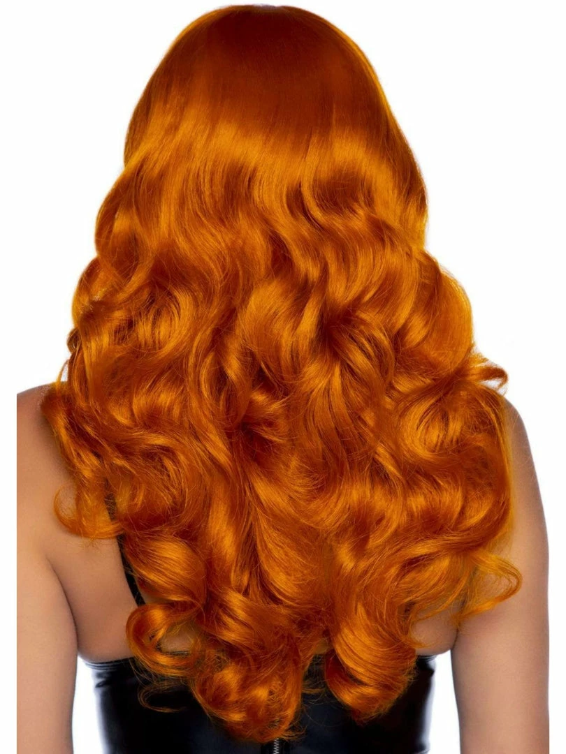 Leg Avenue Ginger Long Wavy Costume Wig With Bangs Costumes 2 Leg Avenue Ginger Long Wavy Costume Wig With Bangs Costumes