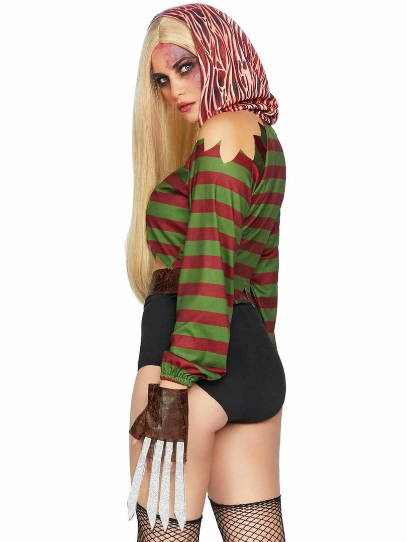 Leg Avenue Costumes Womens Freddy Krueger Dream Killer Halloween Costume 4 Leg Avenue Costumes Womens Freddy Krueger Dream Killer Halloween Costume