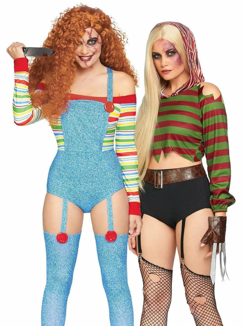 Leg Avenue Costumes Womens Freddy Krueger Dream Killer Halloween Costume 2 Leg Avenue Costumes Womens Freddy Krueger Dream Killer Halloween Costume