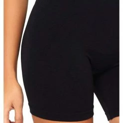 Leg Avenue Black Cross Strap Unitard