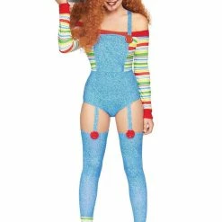 Leg Avenue Womens Chucky Killer Doll Halloween Costume Costumes 8 Leg Avenue Womens Chucky Killer Doll Halloween Costume Costumes