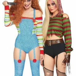 Leg Avenue Womens Chucky Killer Doll Halloween Costume Costumes