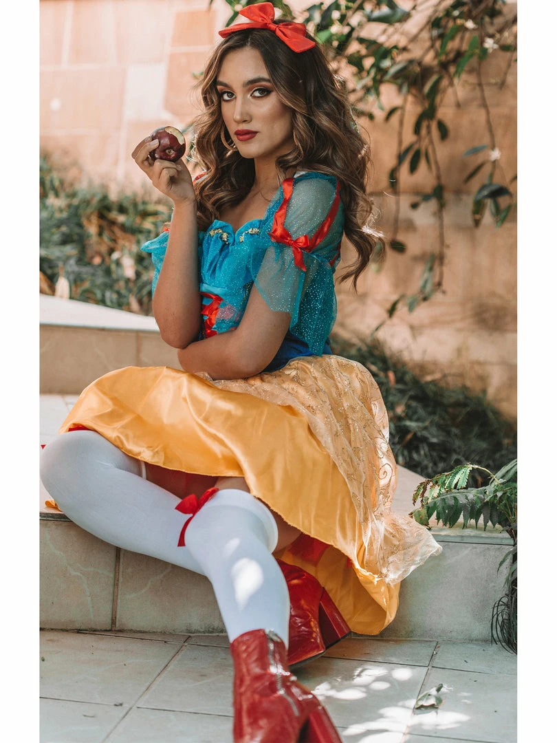 Leg Avenue Storybook Snow White Womens Costume 1 Leg Avenue Storybook Snow White Womens Costume