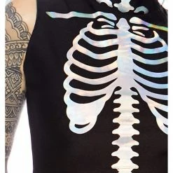 Leg Avenue Holographic Skeleton Womens Halloween Costume Costumes 8 Leg Avenue Holographic Skeleton Womens Halloween Costume Costumes
