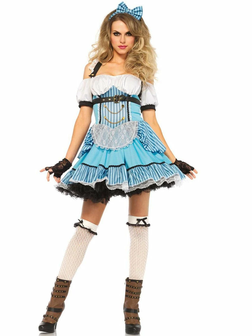 Leg Avenue Costumes Rebel Alice In Wonderland Sexy Womens Costume 3 Leg Avenue Costumes Rebel Alice In Wonderland Sexy Womens Costume