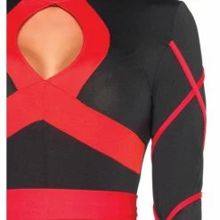 Leg Avenue Red & Black Deadly Sexy Dragon Ninja Costume 14 Leg Avenue Red & Black Deadly Sexy Dragon Ninja Costume