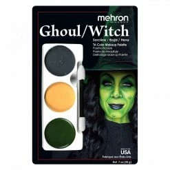 Mehron Witch Tri Colour Make Up Palette Costume Accessories
