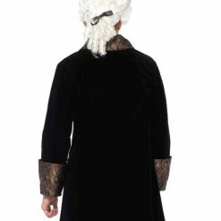 California Costumes Victorian Era Mens Costume Wig White