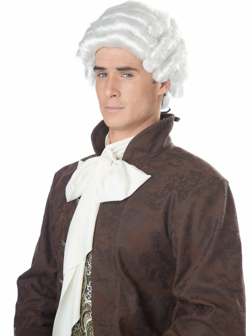 California Costumes Victorian Era Mens Costume Wig White 4 California Costumes Victorian Era Mens Costume Wig White