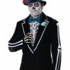 California Costumes El Novio Muerto Mens Mexican Day Of The Dead Grooms Costume