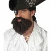 California Costumes Pirate Black Beard Moustache Set