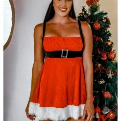 Shop Fortune Costumes Lingerie Naughty But Nice-ish Womens Sexy Santa Costume Dress 7 Shop Fortune Costumes Lingerie Naughty But Nice-ish Womens Sexy Santa Costume Dress