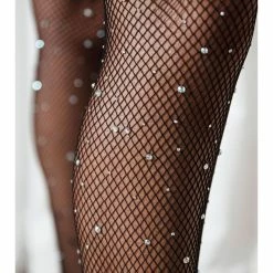 Shop Fortune Khloe Black Sparkle Glitter Crystalized Rhinestone Fishnet Tights Hosiery 7 Shop Fortune Khloe Black Sparkle Glitter Crystalized Rhinestone Fishnet Tights Hosiery