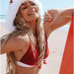 Roma Costumes Santas Little HoHoHo Women's Sexy Christmas Costume Bikini
