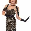 Leg Avenue Womens Gatsby Speakeasy Sweetie Flapper Costume