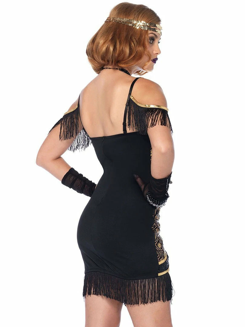 Leg Avenue Womens Gatsby Speakeasy Sweetie Flapper Costume 2 Leg Avenue Womens Gatsby Speakeasy Sweetie Flapper Costume