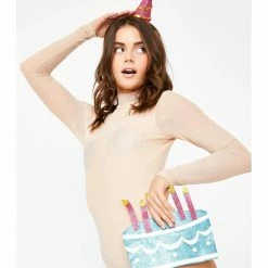 Starline Nude Sparkly Sexy Birthday Suit Costume