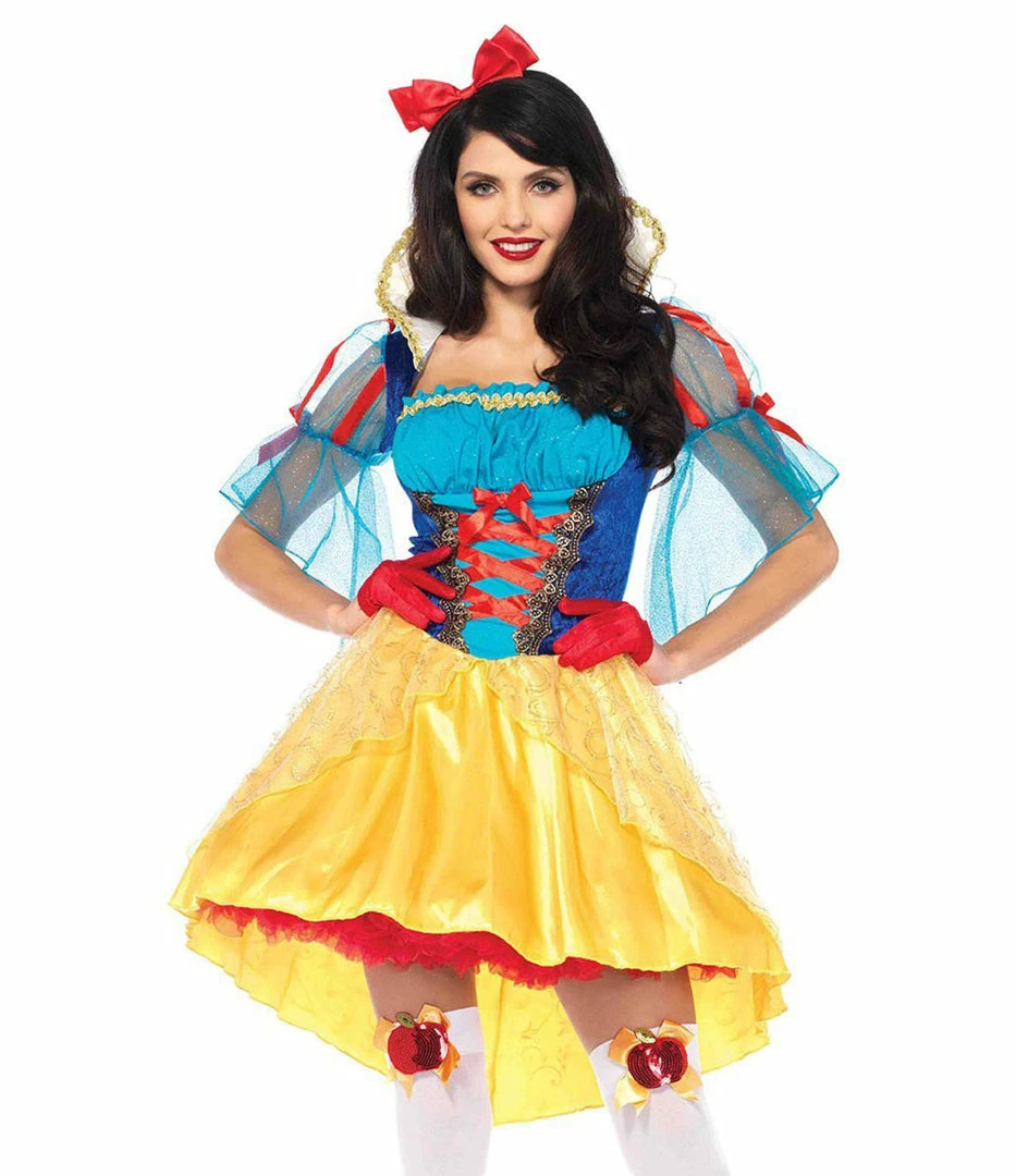 Leg Avenue Storybook Snow White Womens Costume 4 Leg Avenue Storybook Snow White Womens Costume
