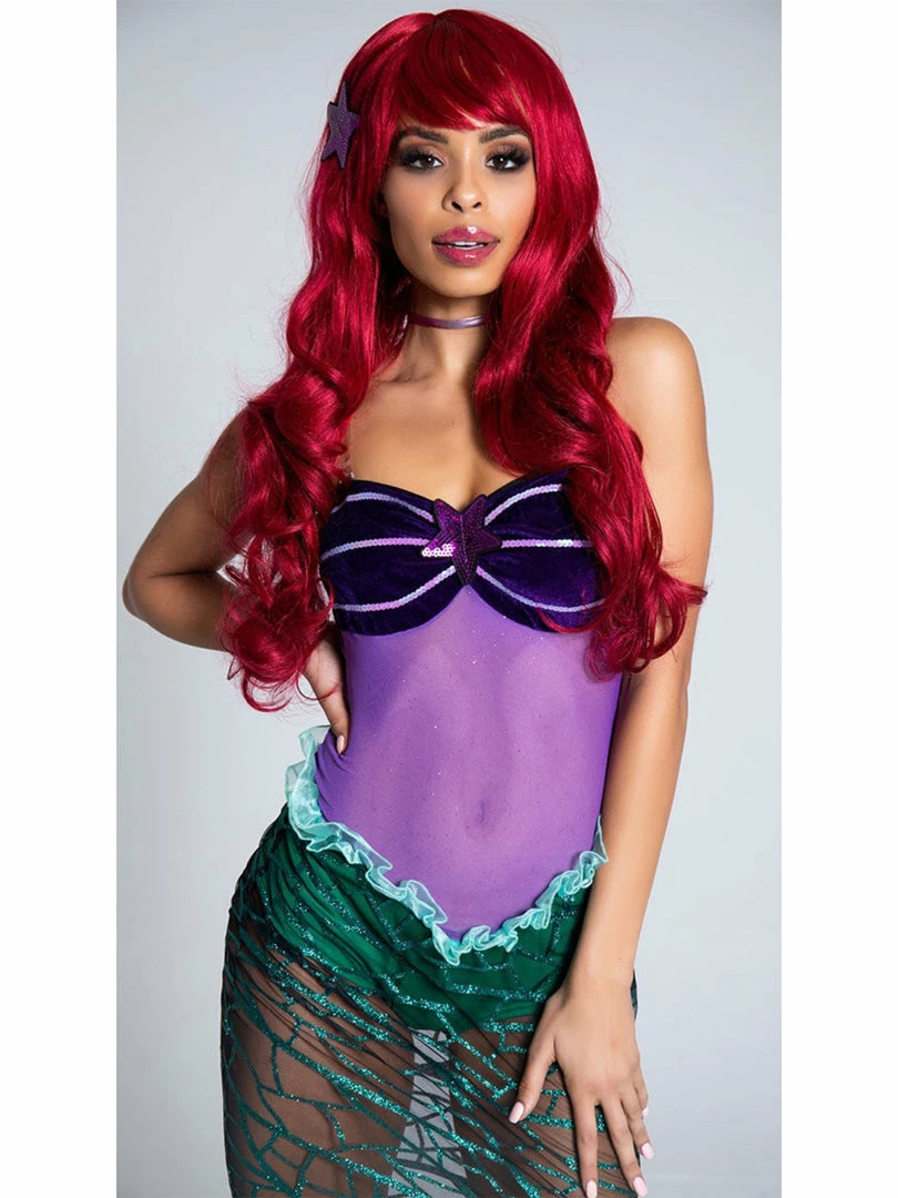 Leg Avenue Under The Sea Sheer Ariel Deluxe Mermaid Costume Costumes 1 Leg Avenue Under The Sea Sheer Ariel Deluxe Mermaid Costume Costumes