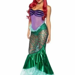 Leg Avenue Under The Sea Sheer Ariel Deluxe Mermaid Costume Costumes 16 Leg Avenue Under The Sea Sheer Ariel Deluxe Mermaid Costume Costumes