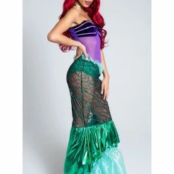 Leg Avenue Under The Sea Sheer Ariel Deluxe Mermaid Costume Costumes 12 Leg Avenue Under The Sea Sheer Ariel Deluxe Mermaid Costume Costumes
