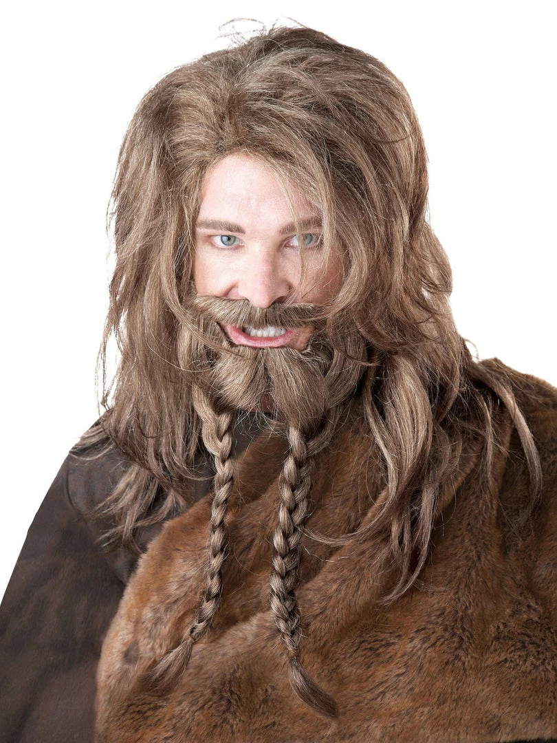 California Costumes Deluxe Mens Blonde Viking Wig, Beard & Moustache Set 1 California Costumes Deluxe Mens Blonde Viking Wig, Beard & Moustache Set
