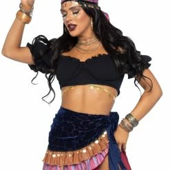 Leg Avenue Crystal Ball Beauty Gypsy Costume Set Costumes