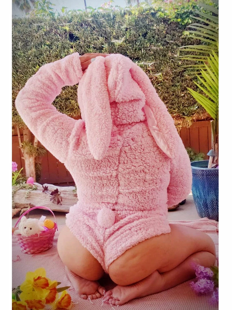 Leg Avenue Costumes Womens Cuddle Bunny Easter Romper Costume 7 Leg Avenue Costumes Womens Cuddle Bunny Easter Romper Costume