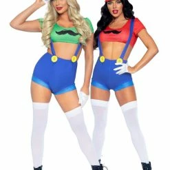 Leg Avenue Super Mario Brother Gamer Babe Sexy Costume Costumes