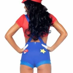 Leg Avenue Super Mario Brother Gamer Babe Sexy Costume Costumes