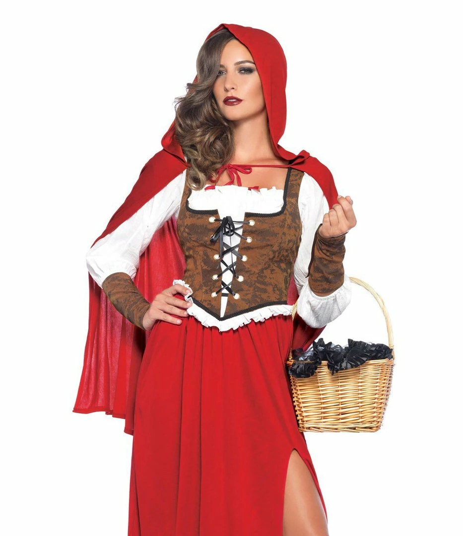 Leg Avenue Woodland Classic Red Riding Hood Womens Costume Costumes 2 Leg Avenue Woodland Classic Red Riding Hood Womens Costume Costumes