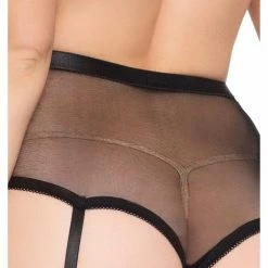 Leg Avenue Yours Tonight 2pc Sweetheart Scalloped Lace Bralette & Panty Set Lingerie