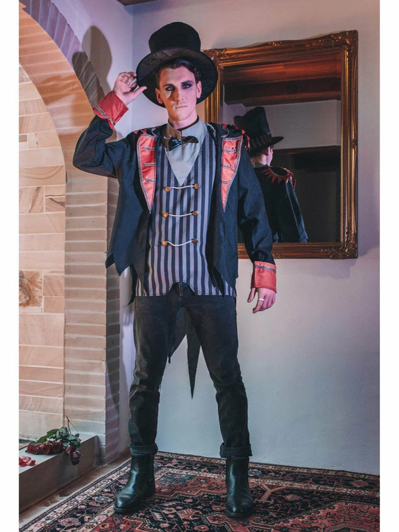 Leg Avenue Sinister Ringmaster Mens Circus Costume 3 Leg Avenue Sinister Ringmaster Mens Circus Costume
