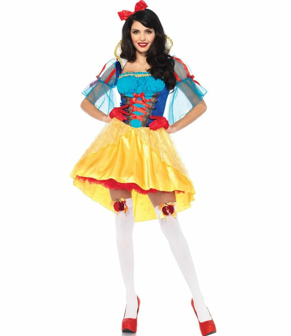 Leg Avenue Storybook Snow White Womens Costume 6 Leg Avenue Storybook Snow White Womens Costume