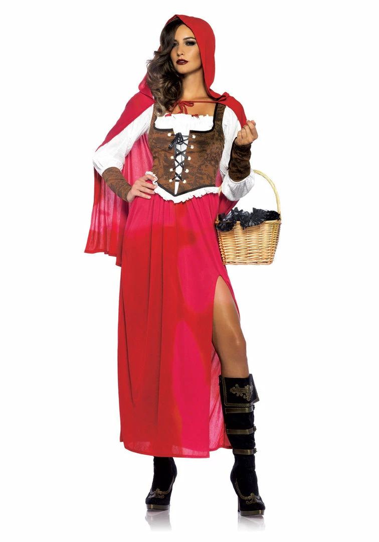 Leg Avenue Woodland Classic Red Riding Hood Womens Costume Costumes 1 Leg Avenue Woodland Classic Red Riding Hood Womens Costume Costumes